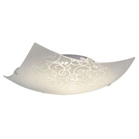 Plafón 1L E27 diseños blanco Abitare