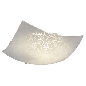 Plafón 1L E27 diseños blanco Abitare