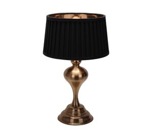 Lámpara sobremesa 1L 60W E27 Mallorca cobre Abitare