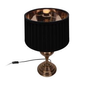 Lámpara sobremesa 1L 60W E27 Mallorca cobre Abitare