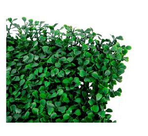 Arbusto artificial cuadrado 50x50 cm Boj Roots