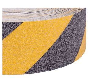 Cinta antideslizante 5 m x 50 mm negro/amarillo Tesa