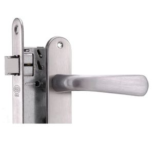 Cerradura embutida manilla simple paso Futura pac Poli