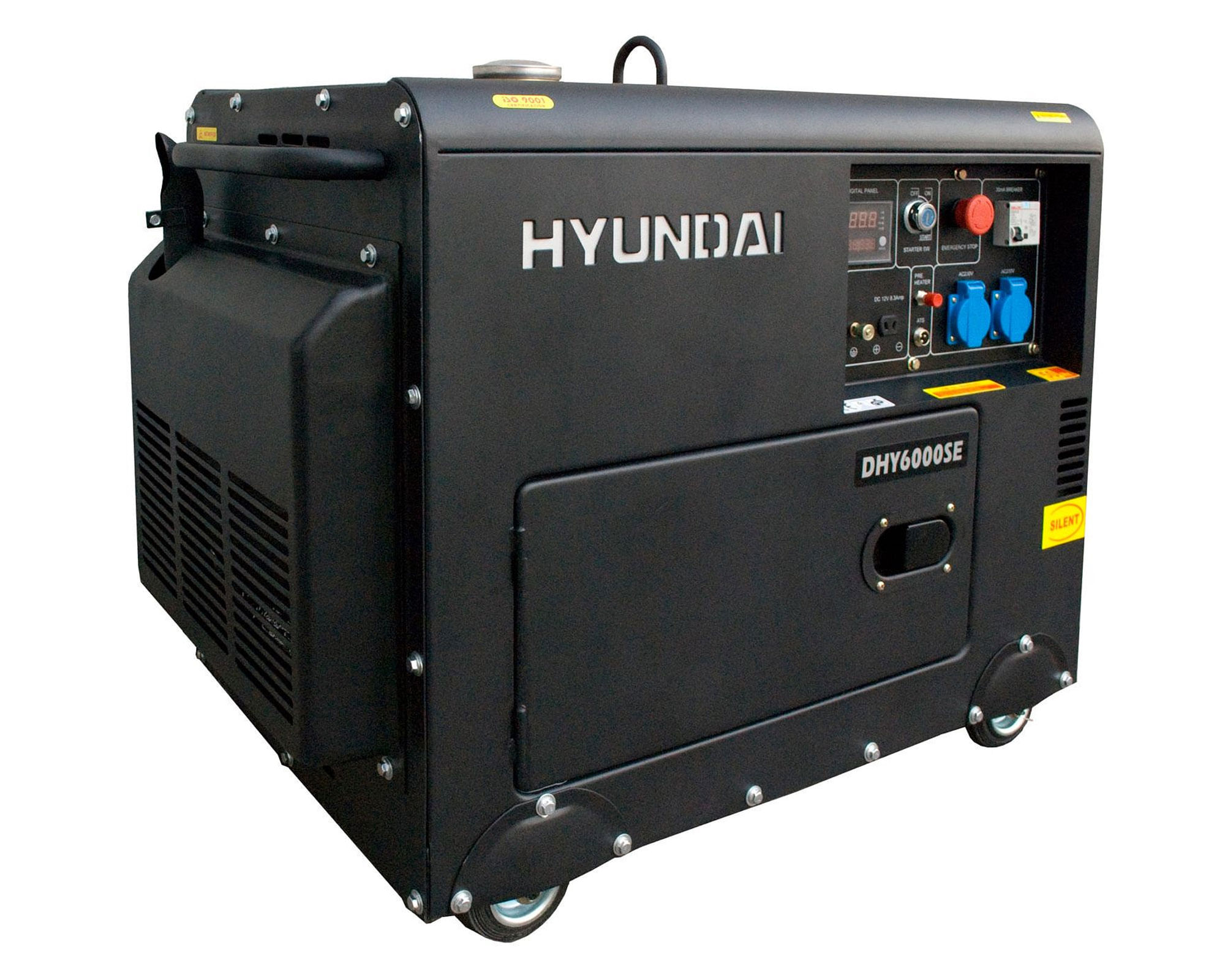 Generador a diesel eléctrico 5300W 12 lt 78DHY6000SE Hyundai