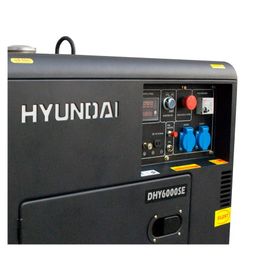Generador a diesel eléctrico 5300W 12 lt 78DHY6000SE Hyundai