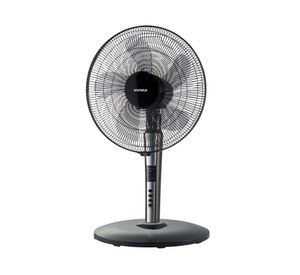 Ventilador pedestal 16'' Wind Breeze 2 en 1 negro Somela