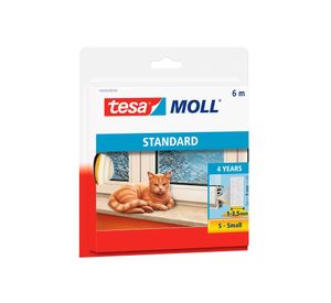 Burlete autoadhesivo puertas y ventanas blanco Tesa