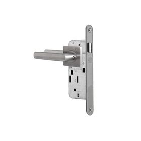 Cerradura de embutir libre paso manilla piano 215 Multifunción Poli