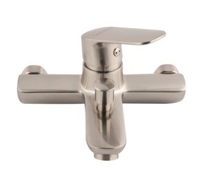 Combinación tina ducha Praga cromo blanco Vessanti