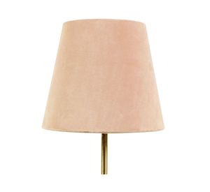 Lámpara sobremesa 1L E27 Velvetyold rosado Abitare.