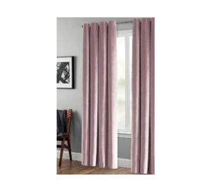 Cortina sunout 140x230 cm Lisa rosado Cotidiana