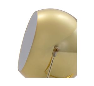 Lámpara sobremesa 1L E14 Globo dorado