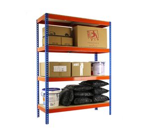 Repisa 4 niveles naranjo/azul Simonrack