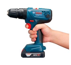 Taladro percutor inalámbrico 18V GSB 180-LI + 2 baterías Bosch