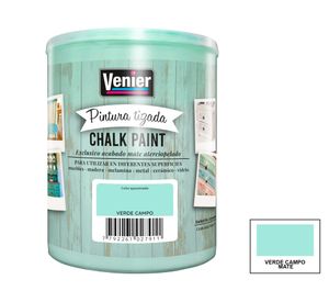 Pintura tizada 1 litro Chalk Paint Verde Campo mate