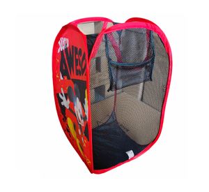 Canasto ropa Mickey rojo Disney.