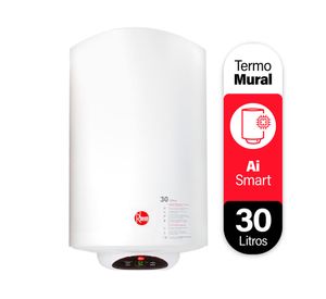 Termo eléctrico digital 30 litros blanco Rheem.