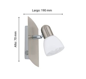 Foco sobreponer LED 25W E14 1L Enea
