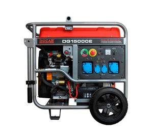 Generador a gasolina 12000W 40 lt DG15000E Ducar