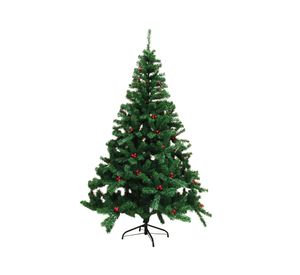 脕rbol de navidad con berries 1,8 m 750 ramas