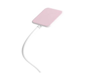 Lámpara escritorio LED Menfis rosa Abitare