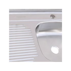 Lavaplatos sobreponer 80x50 cm izquierdo Splendid