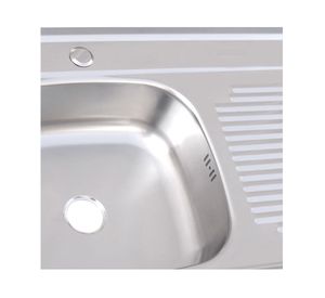 Lavaplatos sobreponer 80x50 cm derecho Splendid