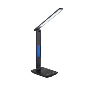 Lámpara escritorio LED Flex samani negro Abitare