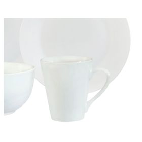 Vajilla 16 piezas blanco Cotidiana