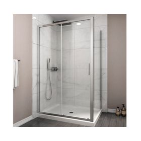 Mampara Side Panel corredera perfil cromado 190x70x3.5 cm