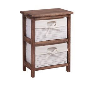 Organizador baño 2 canastos