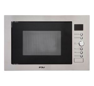 Microondas empotrable 34 litros Deluxe Smart negro/inox FDV