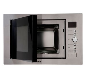 Microondas empotrable 34 litros Deluxe Smart negro/inox FDV