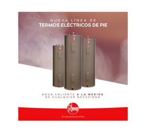 Termo eléctrico 76 litros piso Rheem