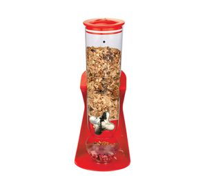 Dispensador cereal 1,5 litros Single rojo Cotidiana
