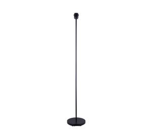 Base ampolleta pie 1L E27 negro Abitare