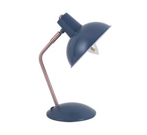 Lámpara de sobremesa 1L E14 Brivio azul Abitare