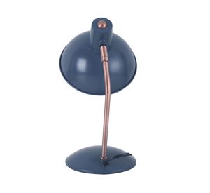 Lámpara de sobremesa 1L E14 Brivio azul Abitare