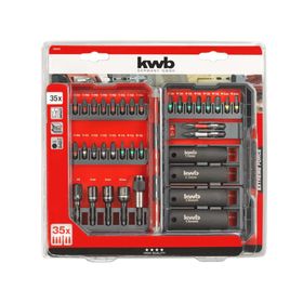 Set de puntas Impact 35 piezas KWB.