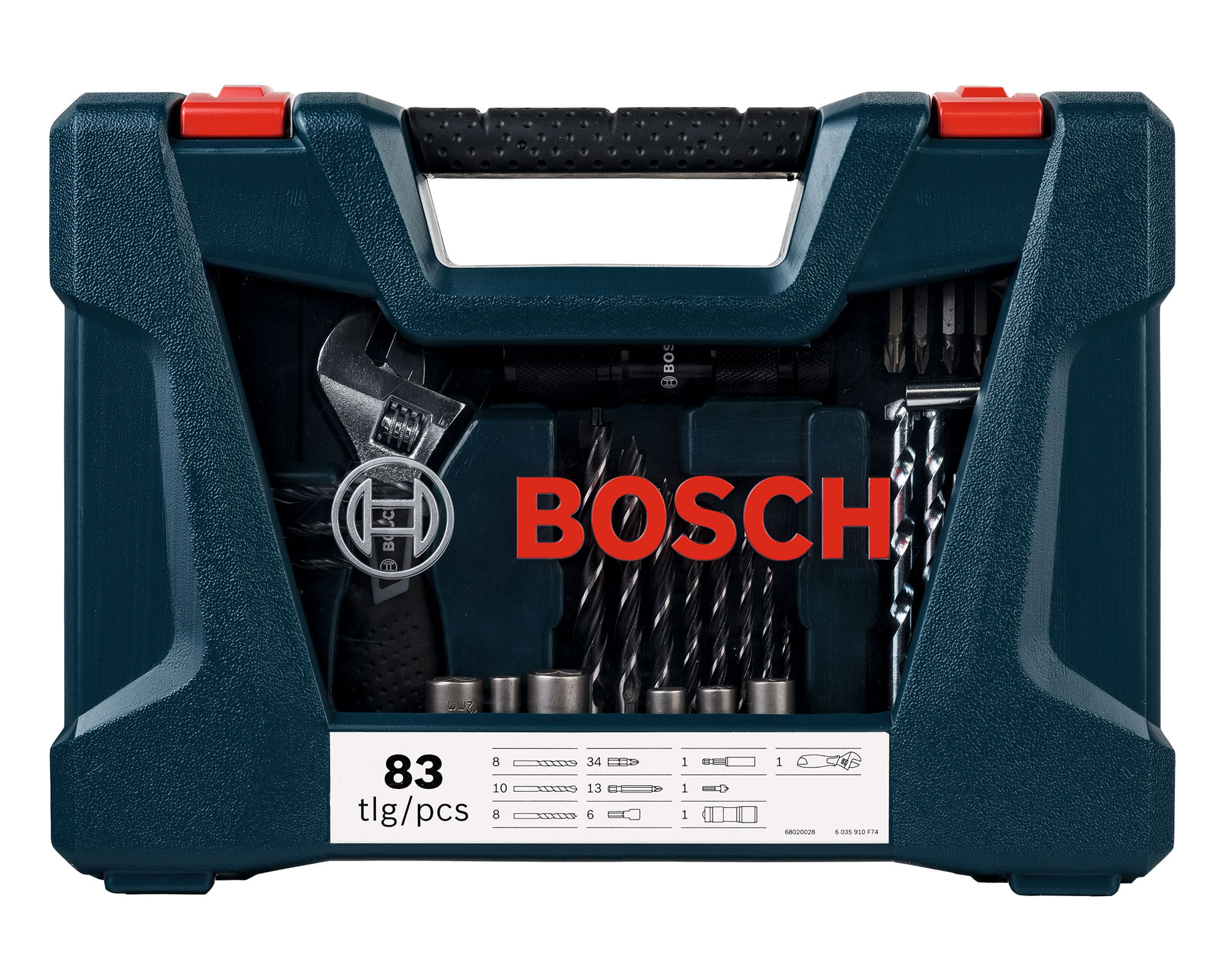 Maletín V-Line 83 piezas Bosch | Easy.cl