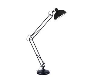 Lámpara pie 1L E27 Alen negro Abitare