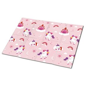 Alfombra plegable 90x120 cm Unicornio Cotidiana