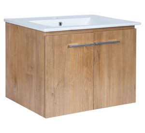 Mueble vanitorio 60 cm Ebba fresno Duschy