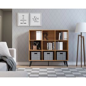 Librero Retro 0655 café 9 espacios