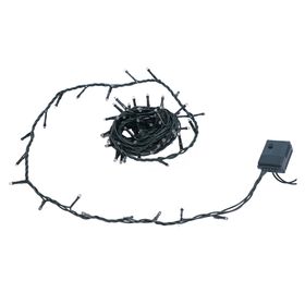 Guirnalda navidad LED 100L luz blanca cálida