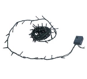 Guirnalda navidad LED 100L luz blanca cálida