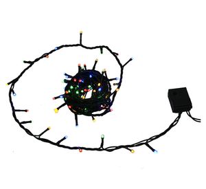 Guirnalda navidad LED 100L luz multicolor