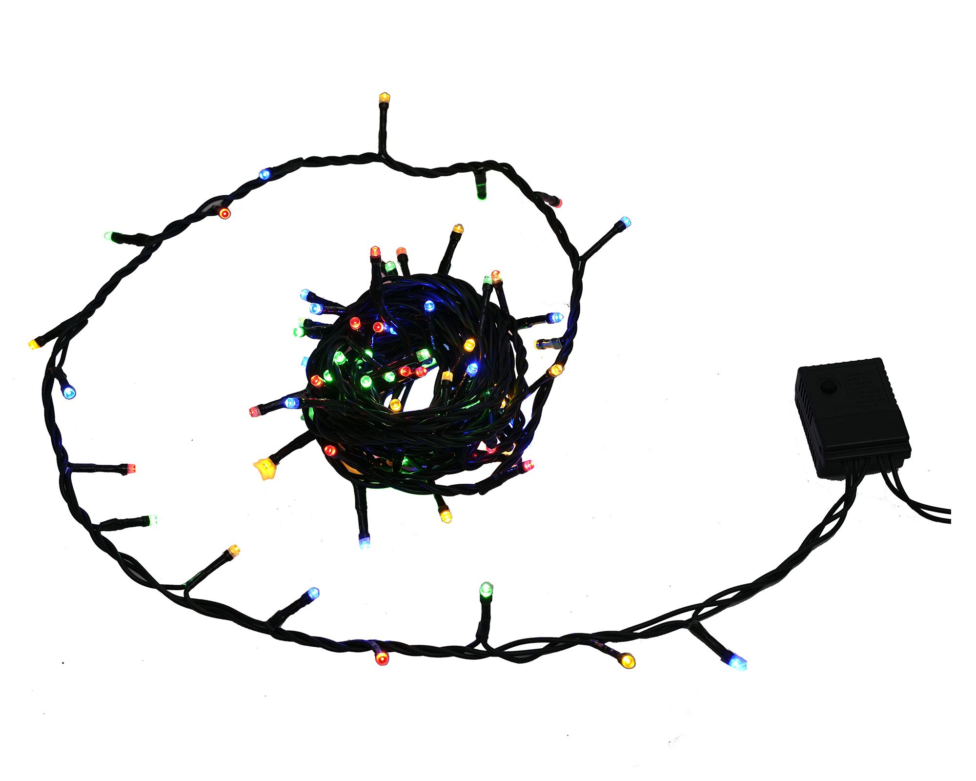 Guirnalda navidad LED 100L luz multicolor a $4.990