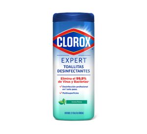 Toallas desinfectantes Fresh canister 30 unidades Clorox