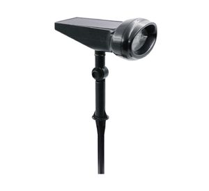 Estaca solar LED negro Pro Outdoor.
